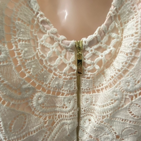 Eliza J Lace Evening Gown - Beige 20W - Picture 12 of 12